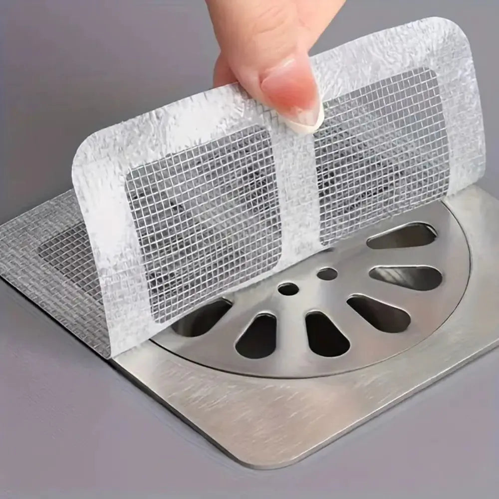 Disposable Drain Guard Mesh Filters (10-Pack)