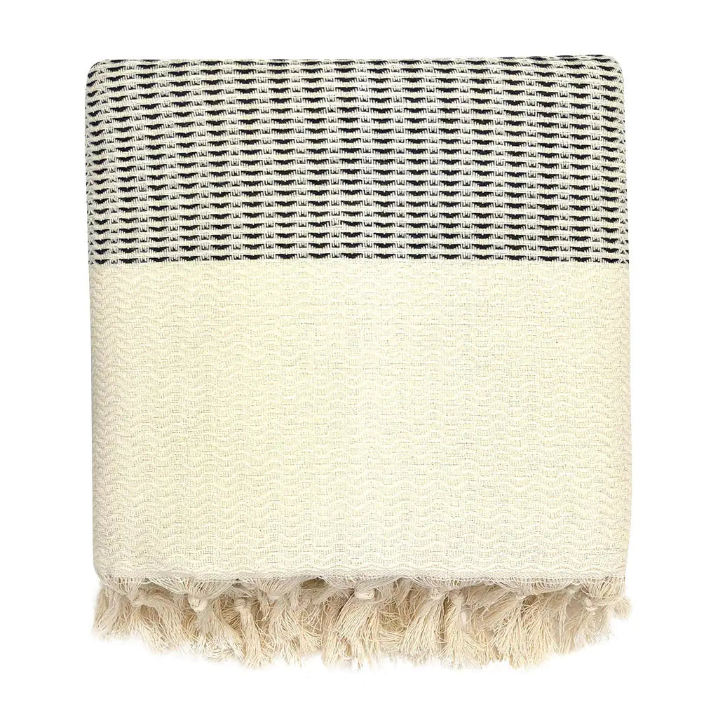 Textured Turkish Wave Throw