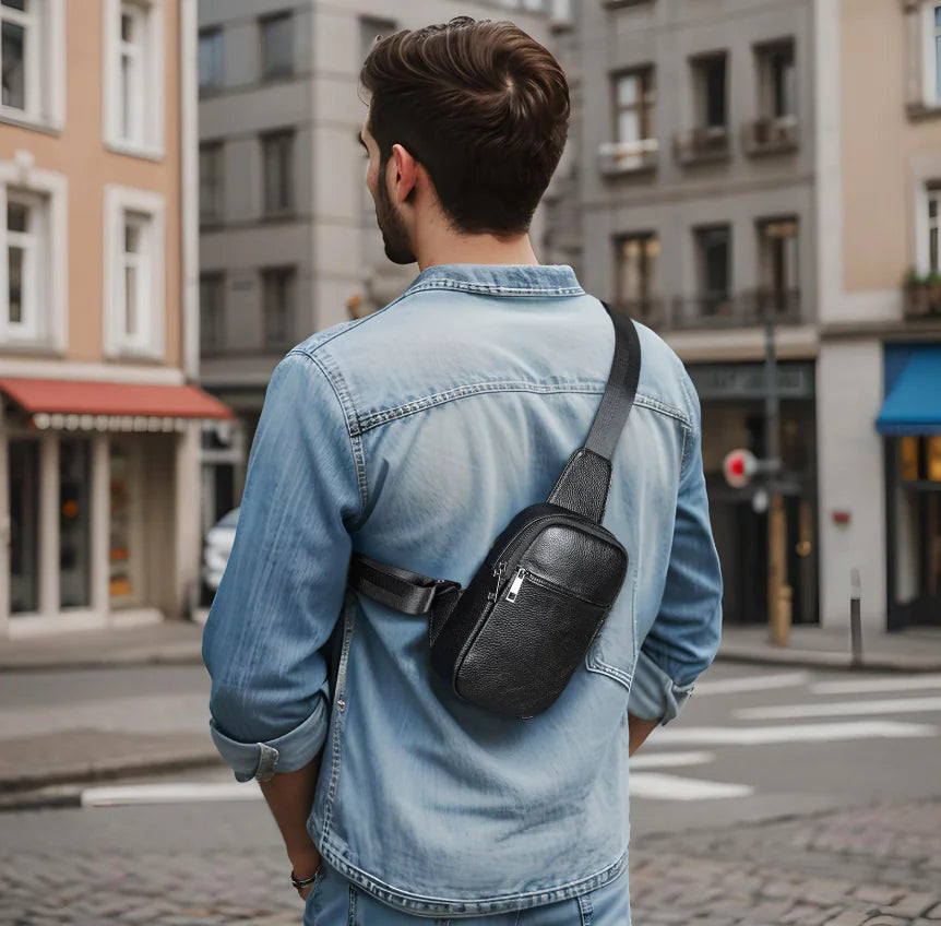 The Signature Leather Sling
