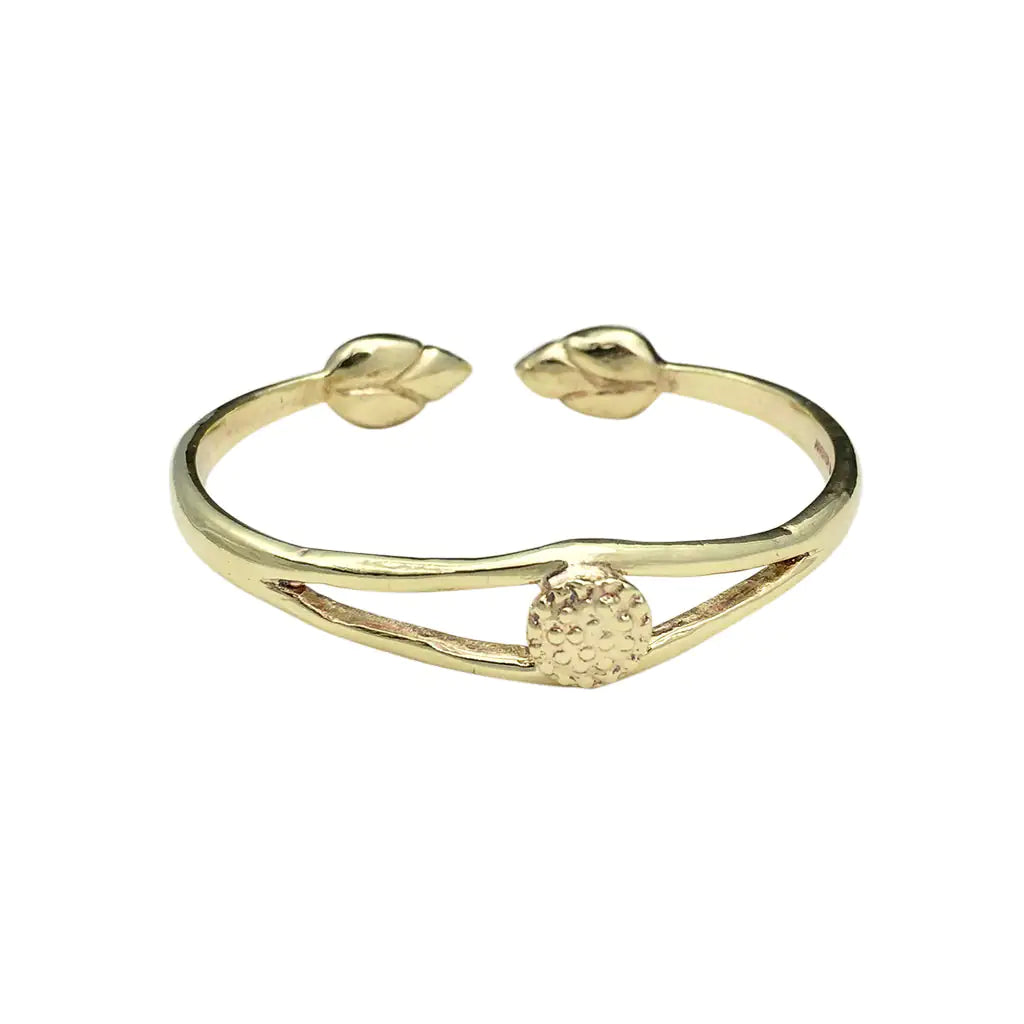 Bombshell Lotus Cuff Bracelet