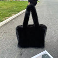 The Soft Luxe Faux Fur Tote