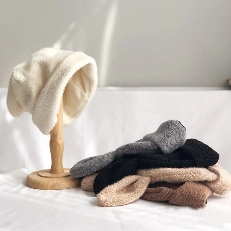 The Soft Drape Wool Hat