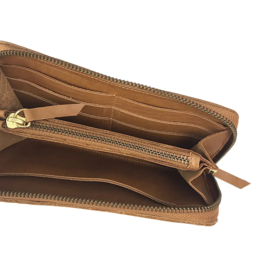 Handcrafted Nubuck Leather Wallet