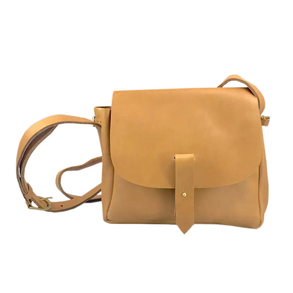 Artisan Nubuck Leather Shoulder Bag
