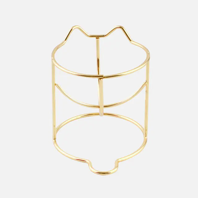Gold Beauty Blender Holder