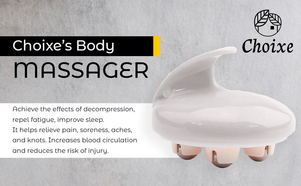 Dual Roller Body Massage Tool