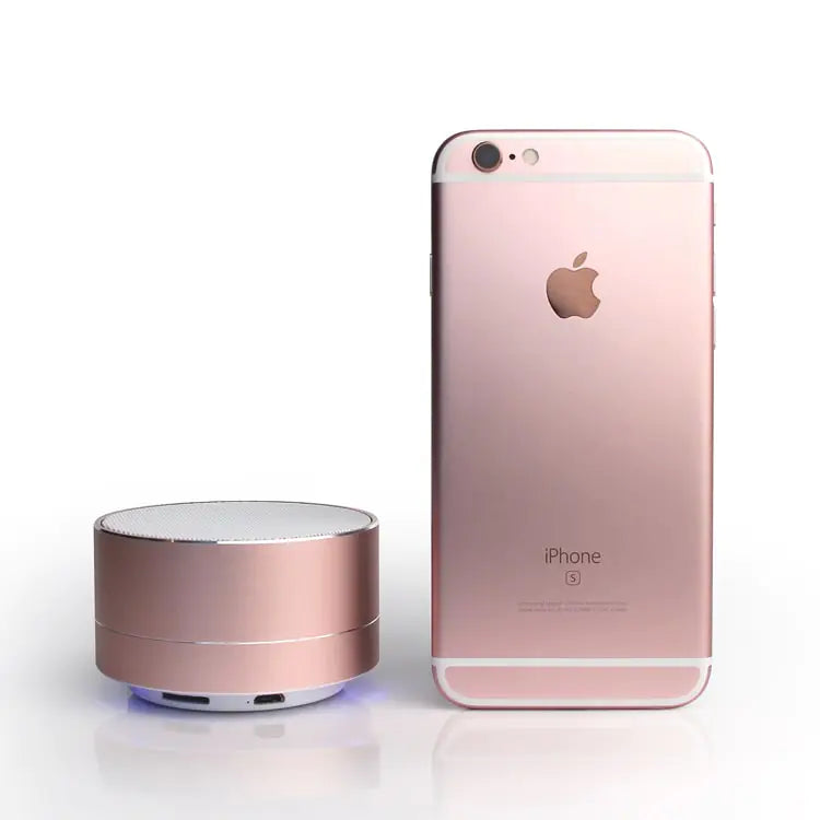 Mini Portable Bluetooth Speaker with LED Light