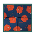 The Silk Floral Scarf