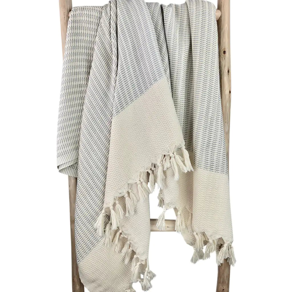 Textured Turkish Wave Throw