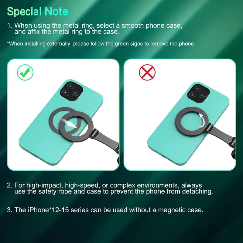 Magnetic POV Neck Phone Mount