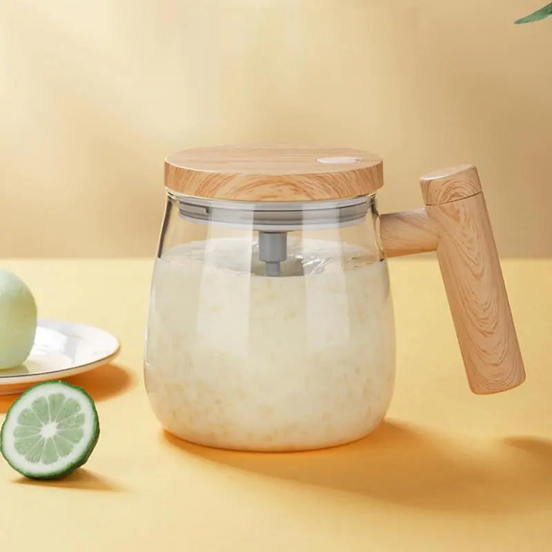 Hands-Free Mixing Coffee Mug