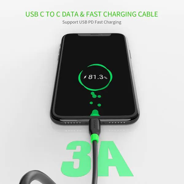 USB-C to Lightning Fast Charge Cable (18W PD)