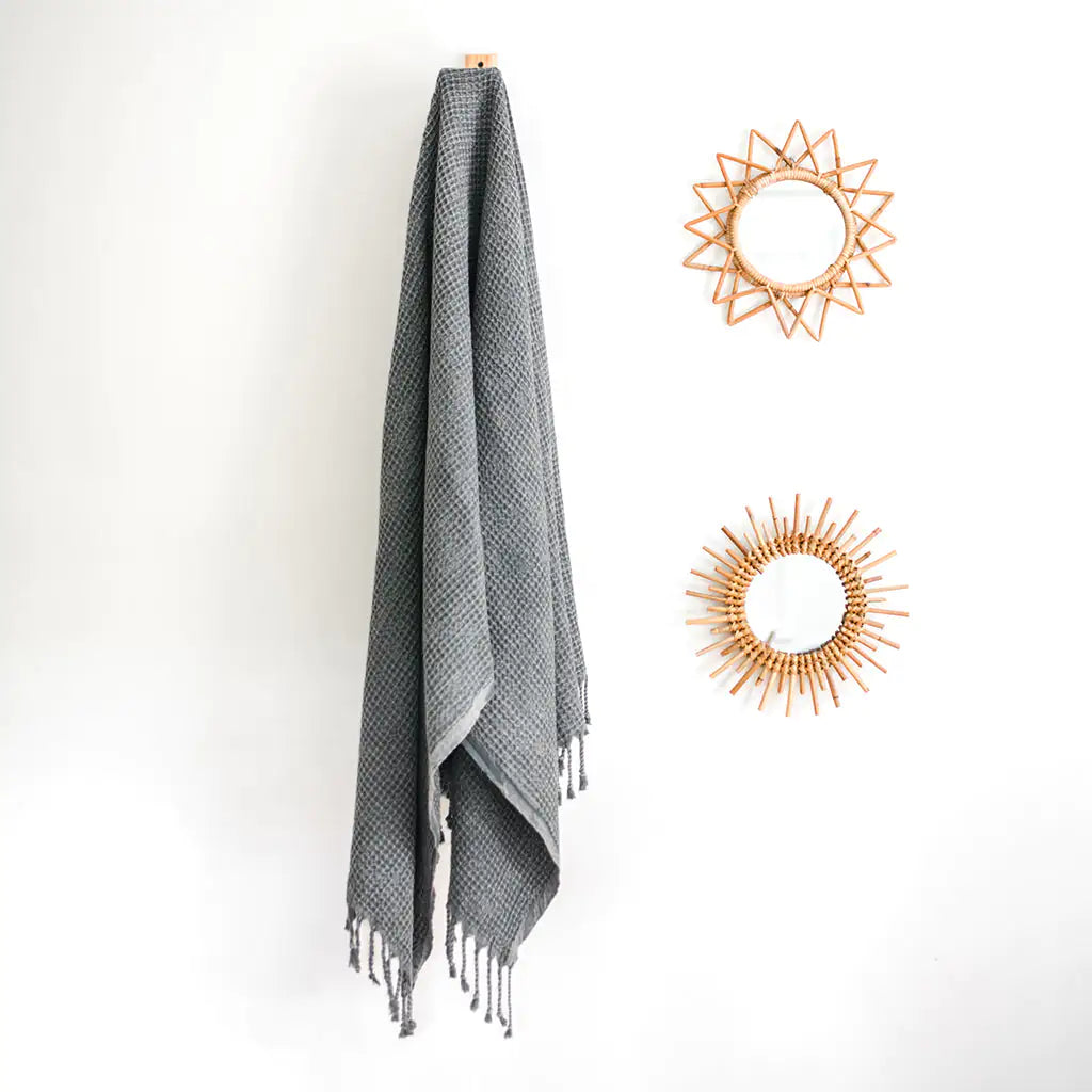 Oversized Waffle Turkish Towel