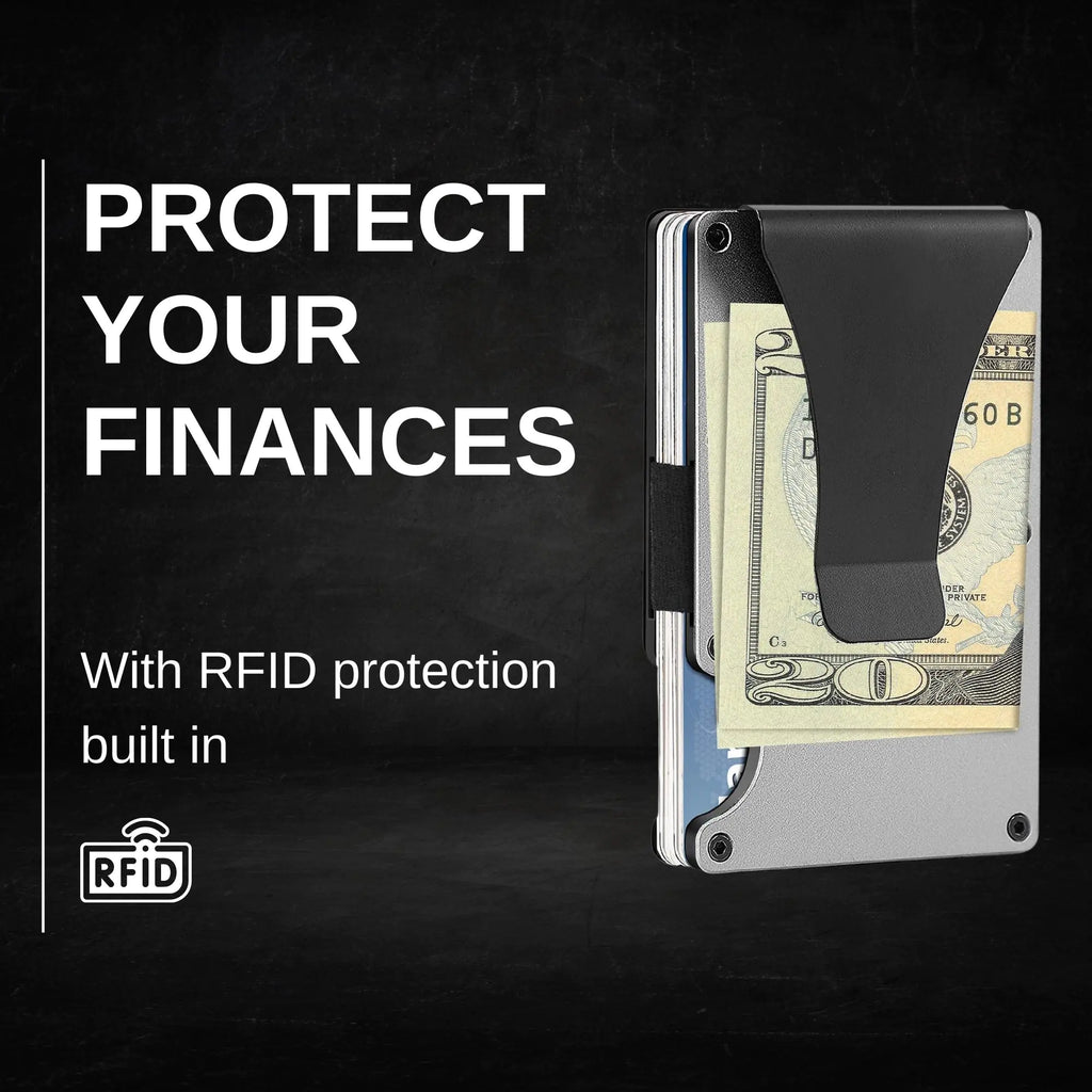 Carbon Fiber RFID-Blocking Slim Wallet