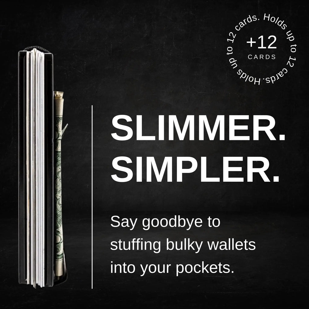 Carbon Fiber RFID-Blocking Slim Wallet