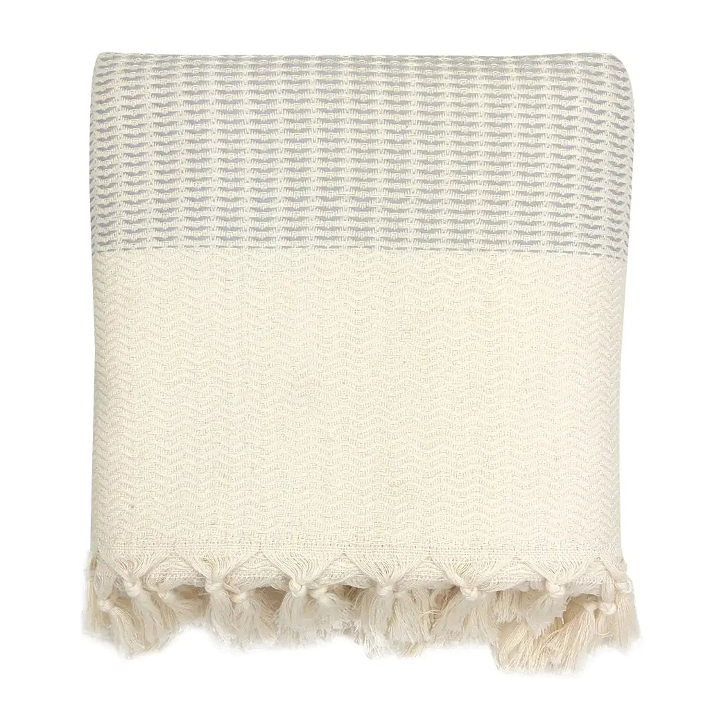 Textured Turkish Wave Throw