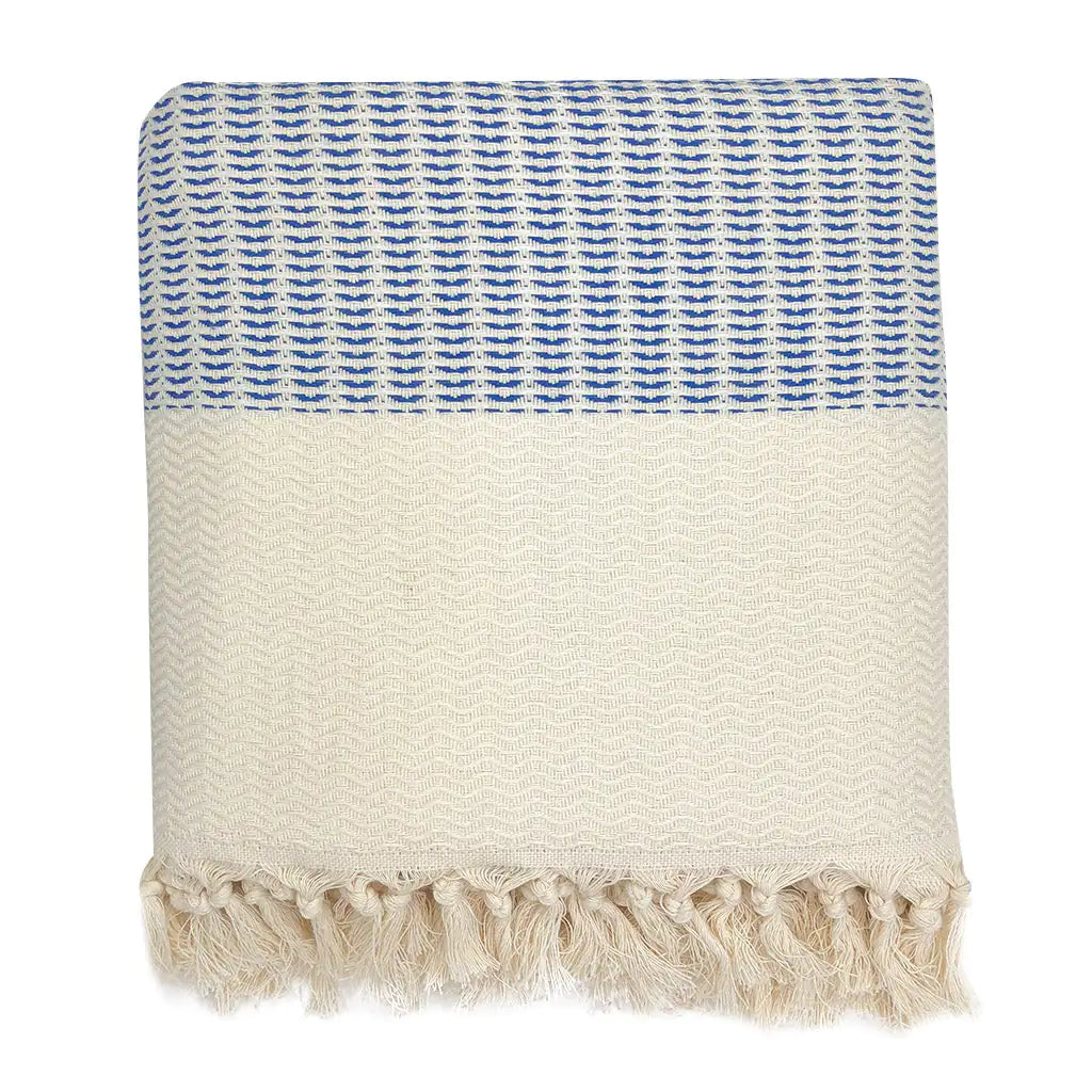 Textured Turkish Wave Throw