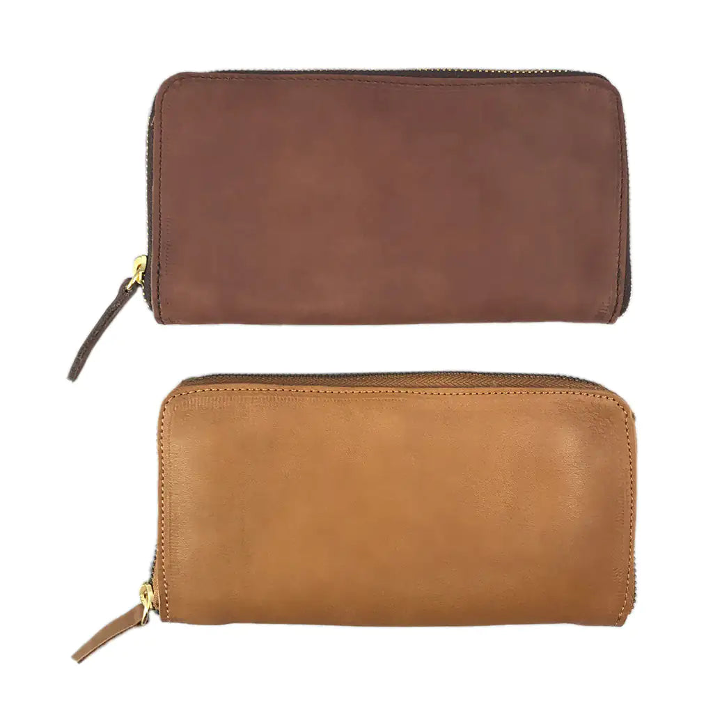 Handcrafted Nubuck Leather Wallet