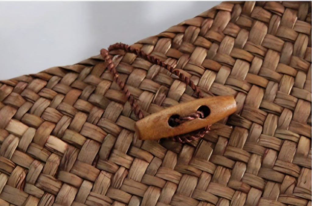 Spring Straw Shopping Bag