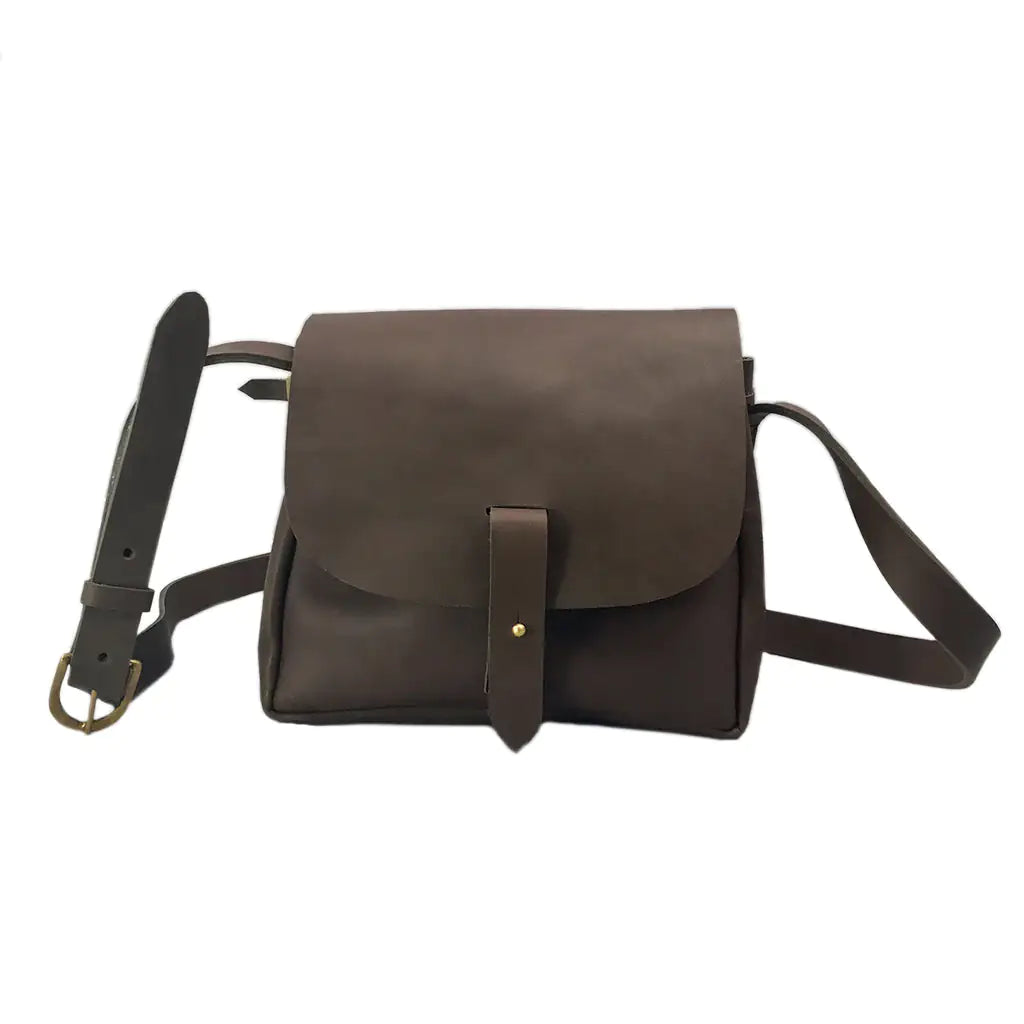 Artisan Nubuck Leather Shoulder Bag