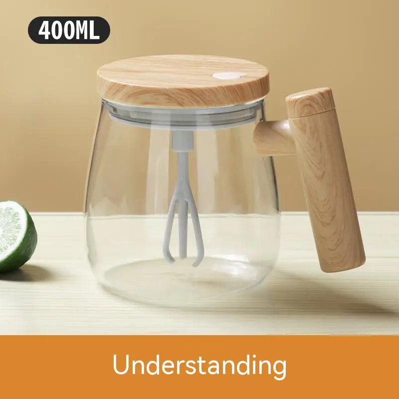 Hands-Free Mixing Coffee Mug