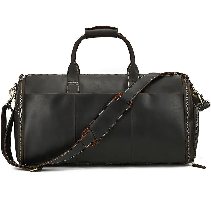 The Atlas Leather Duffle