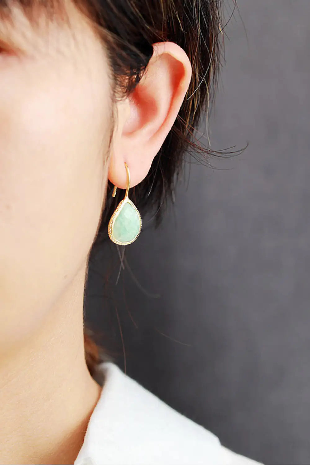 Handmade Natural Stone Earrings