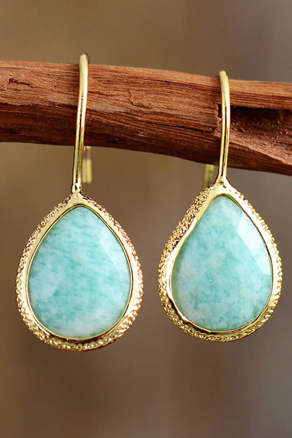Handmade Natural Stone Earrings