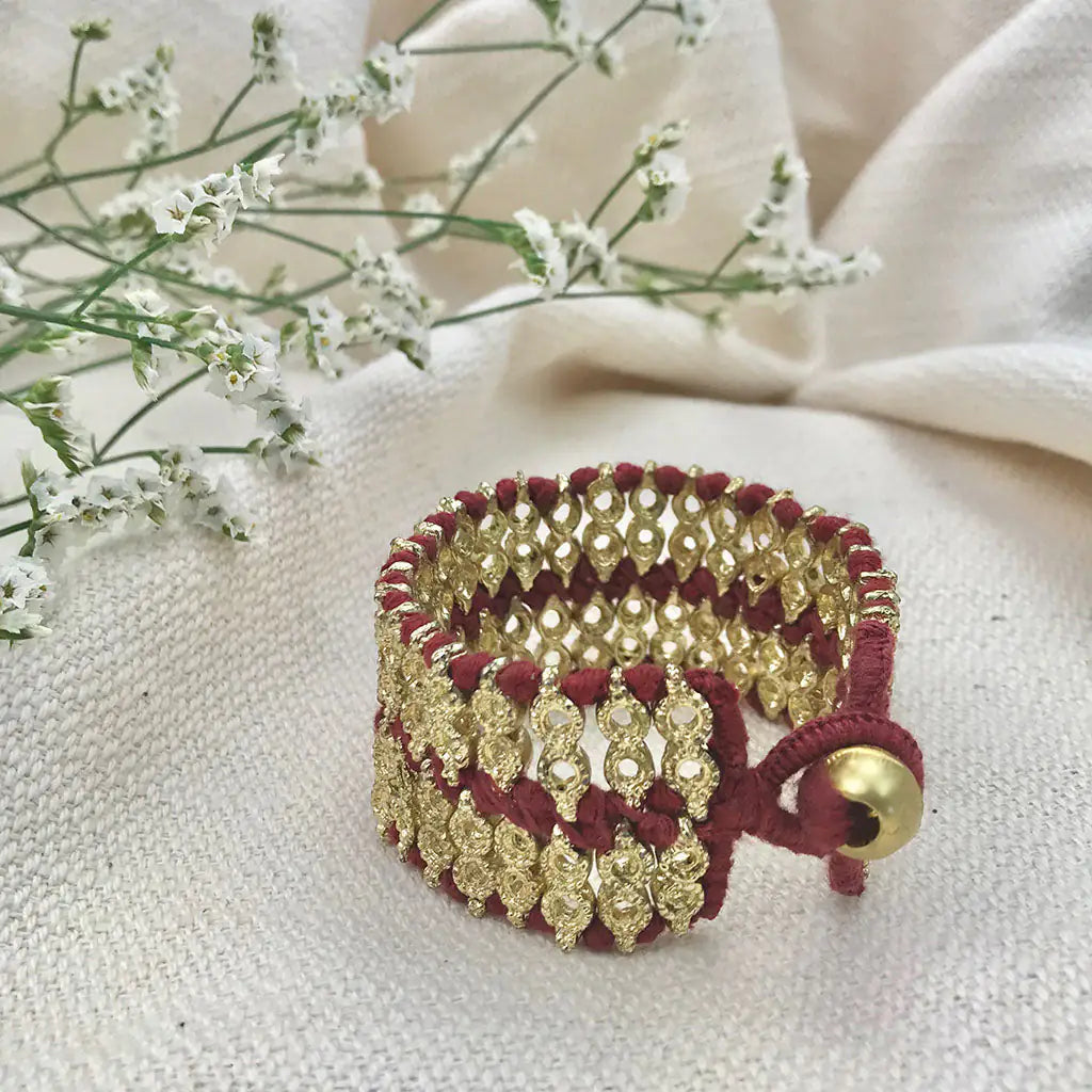 Riya Statement Cuff Bracelet
