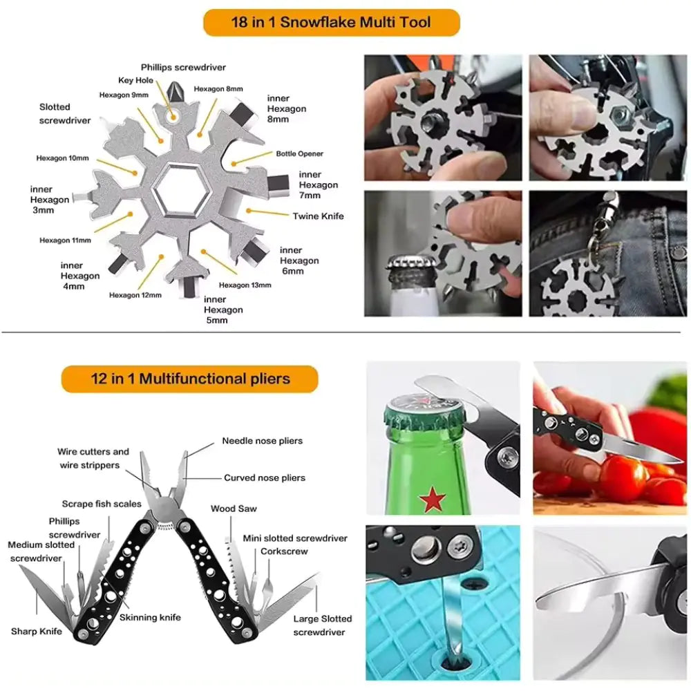 31-Piece Compact Emergency Survival Kit