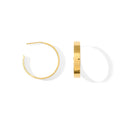 Chunky Bombshell Hoop Earrings