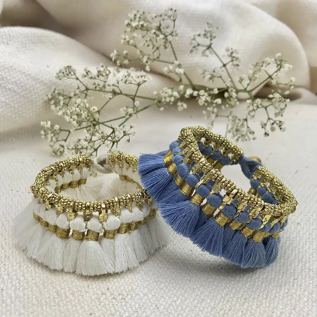 Bohemian Tassel Temple Bracelet