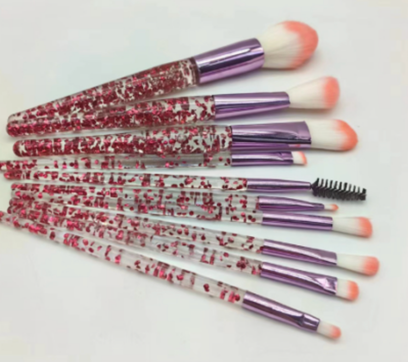 Shimmer Handle Brush Edit · 10 Piece
