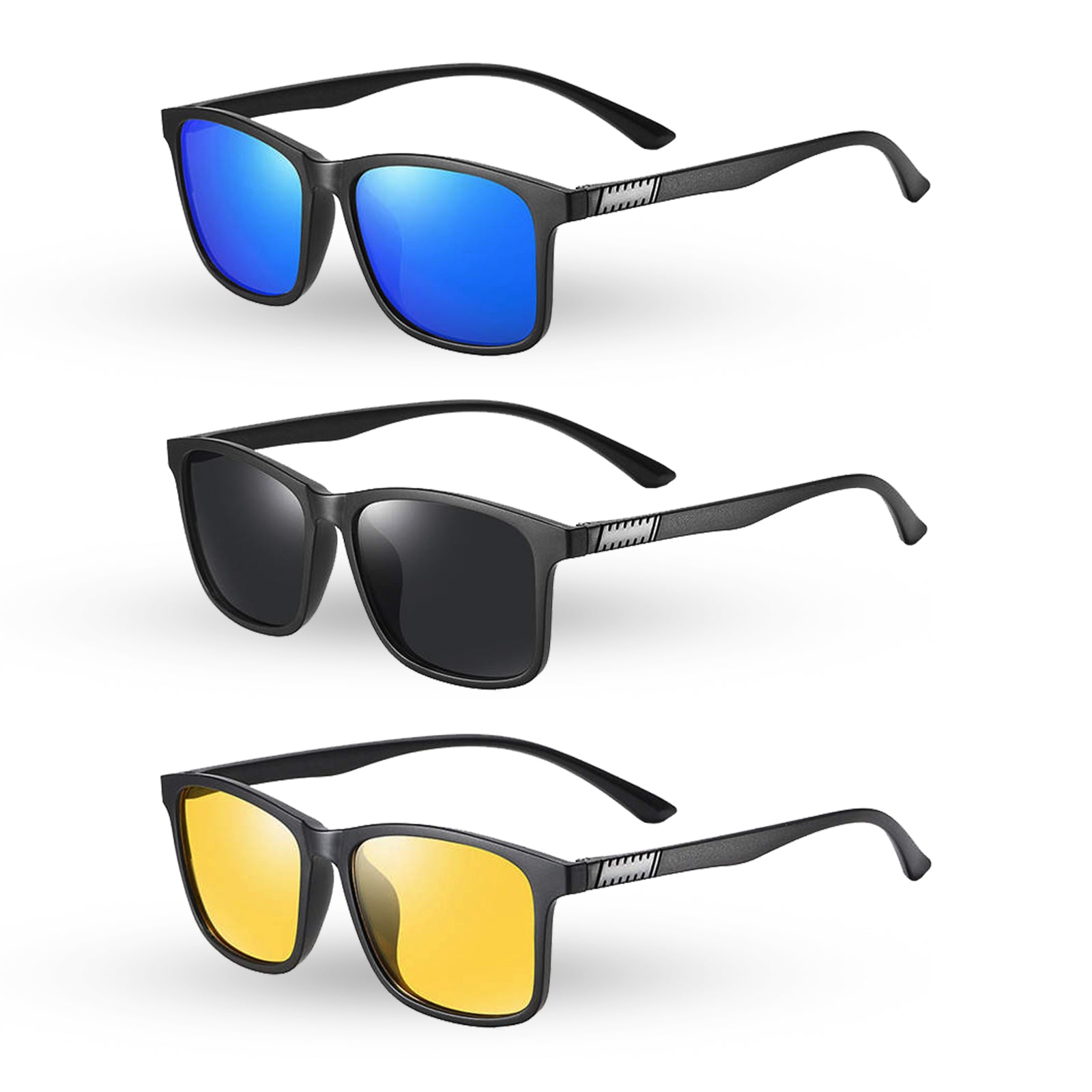 High-Contrast Polarized Performance Sunglasses