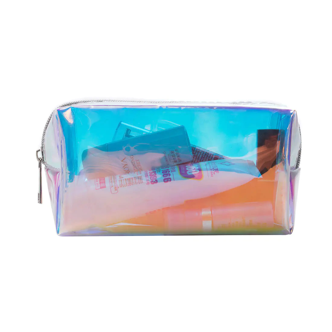 Iridescent Makeup Bag