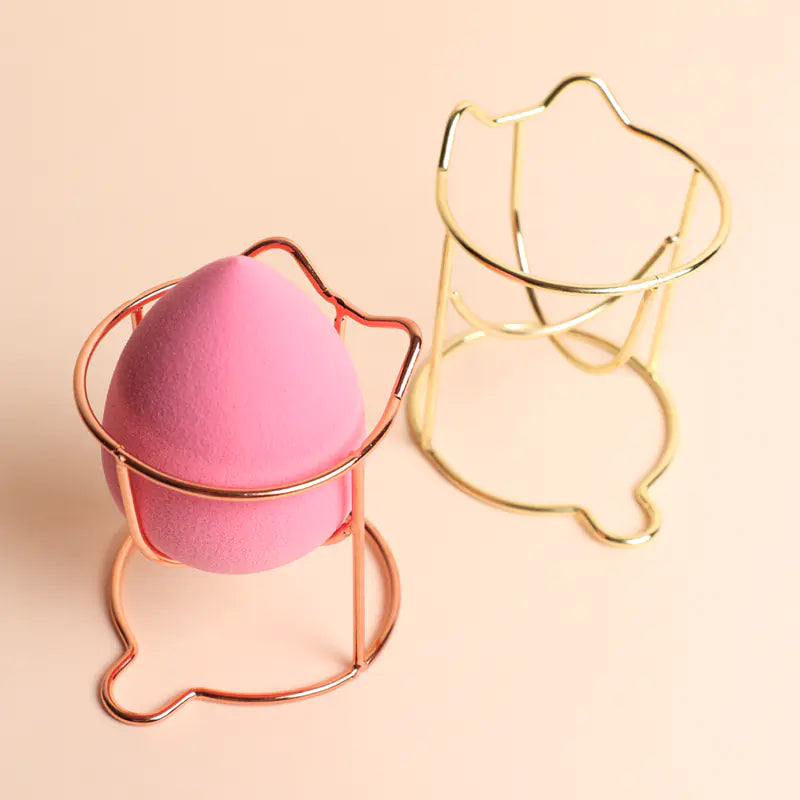 Gold Beauty Blender Holder