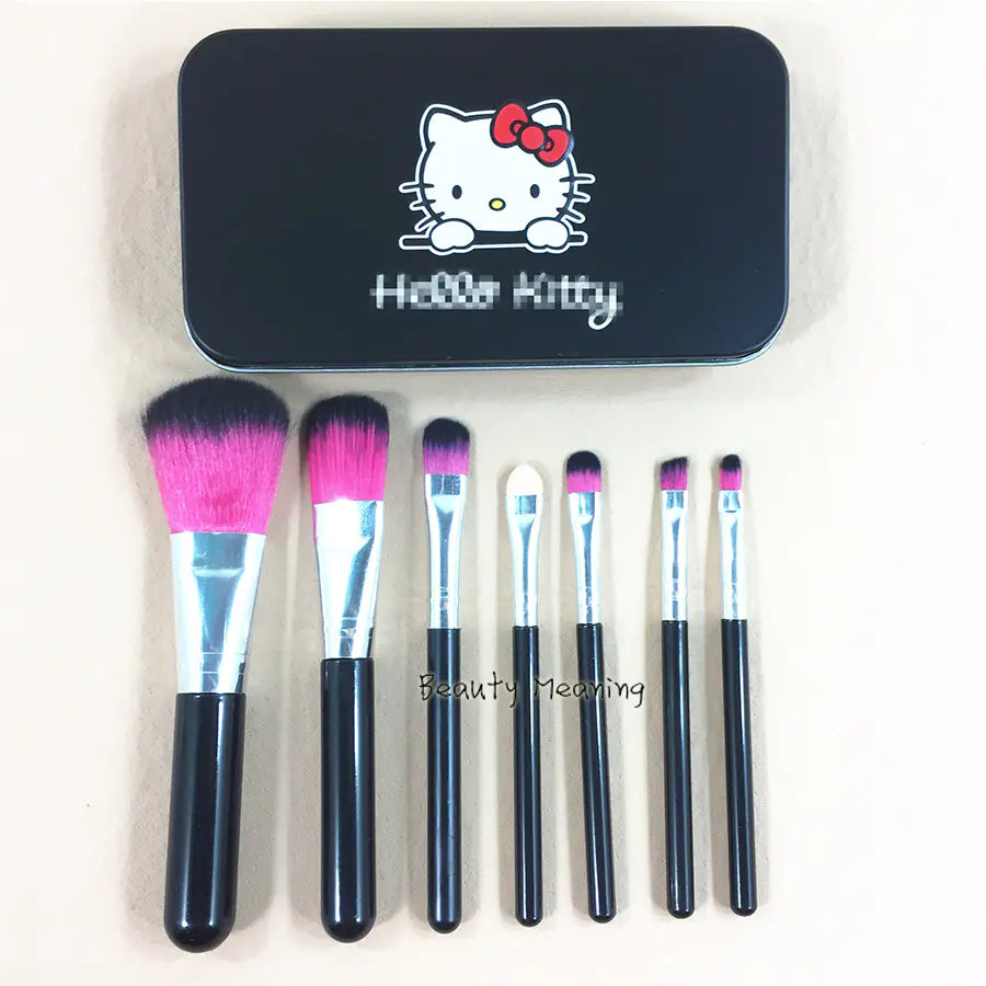 Kawaii Cat Makeup Brush Set