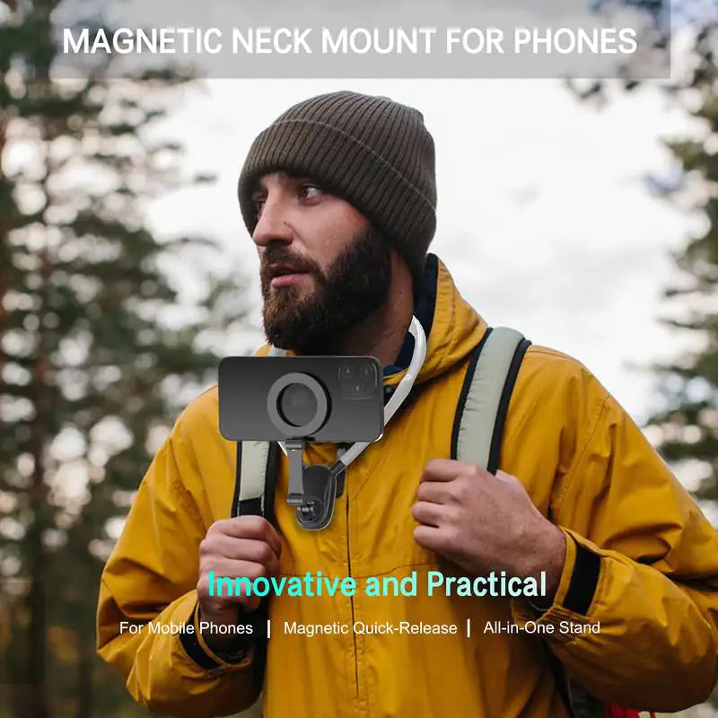 Magnetic POV Neck Phone Mount