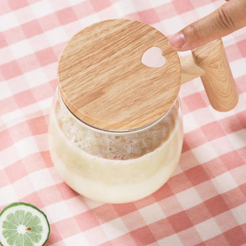Hands-Free Mixing Coffee Mug