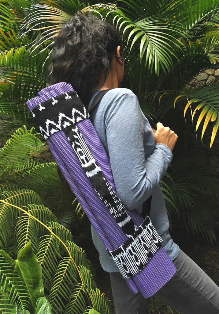 Handwoven Backstrap Yoga Mat Sling