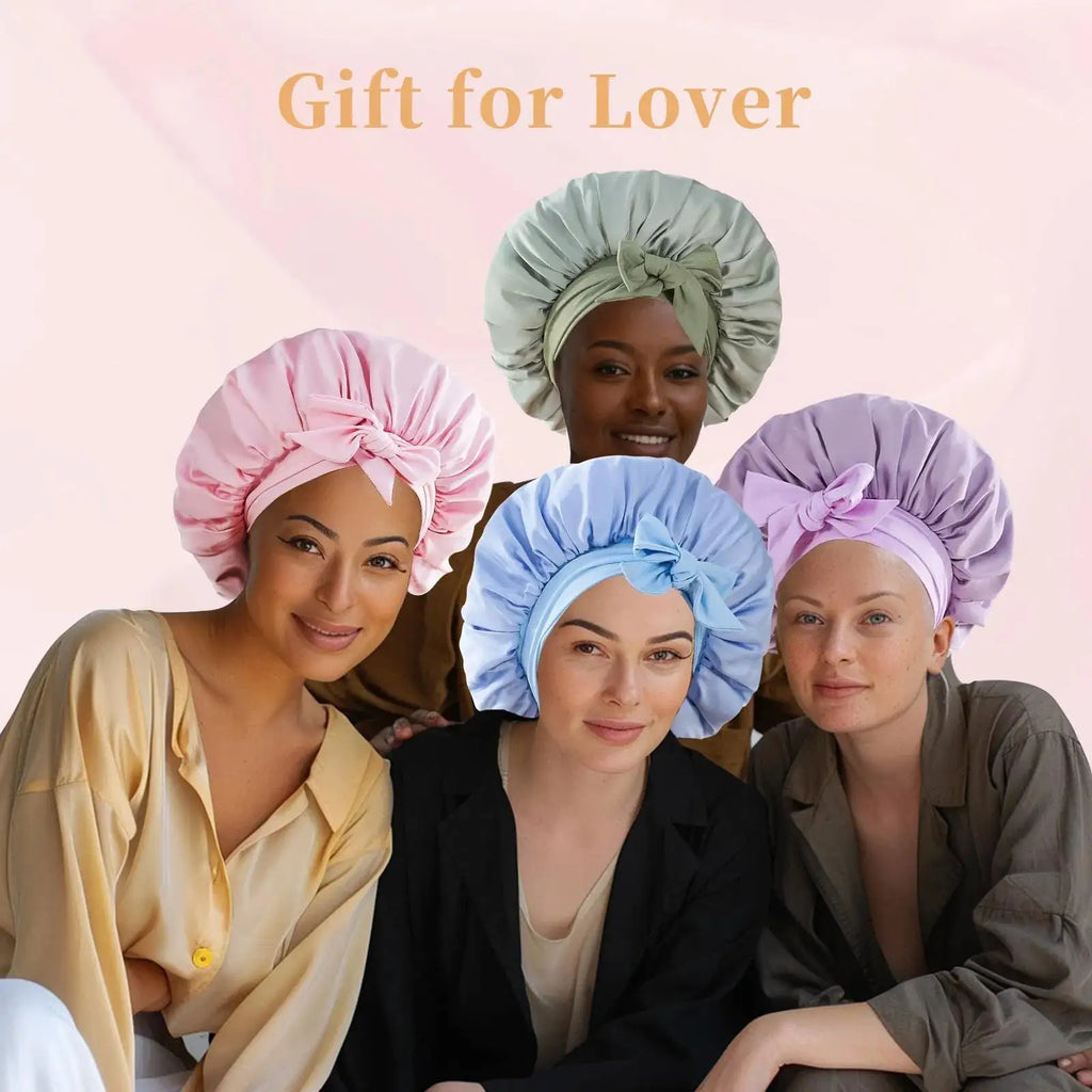 Satin Sleep Bonnet for Hair Protection