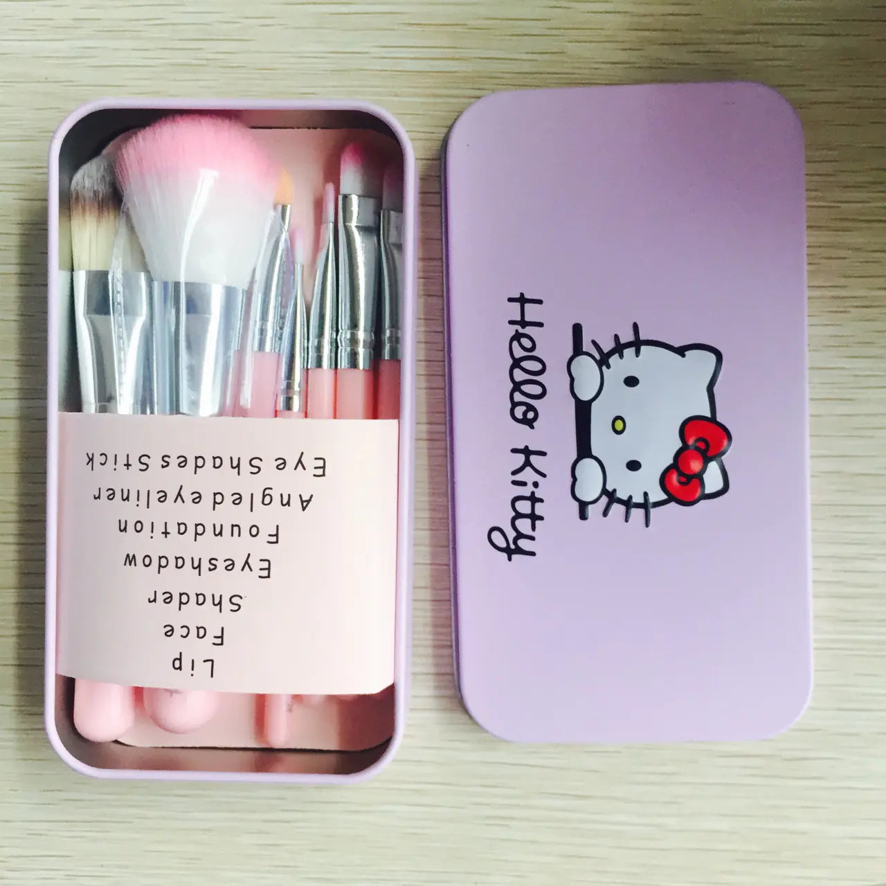 Kawaii Cat Makeup Brush Set