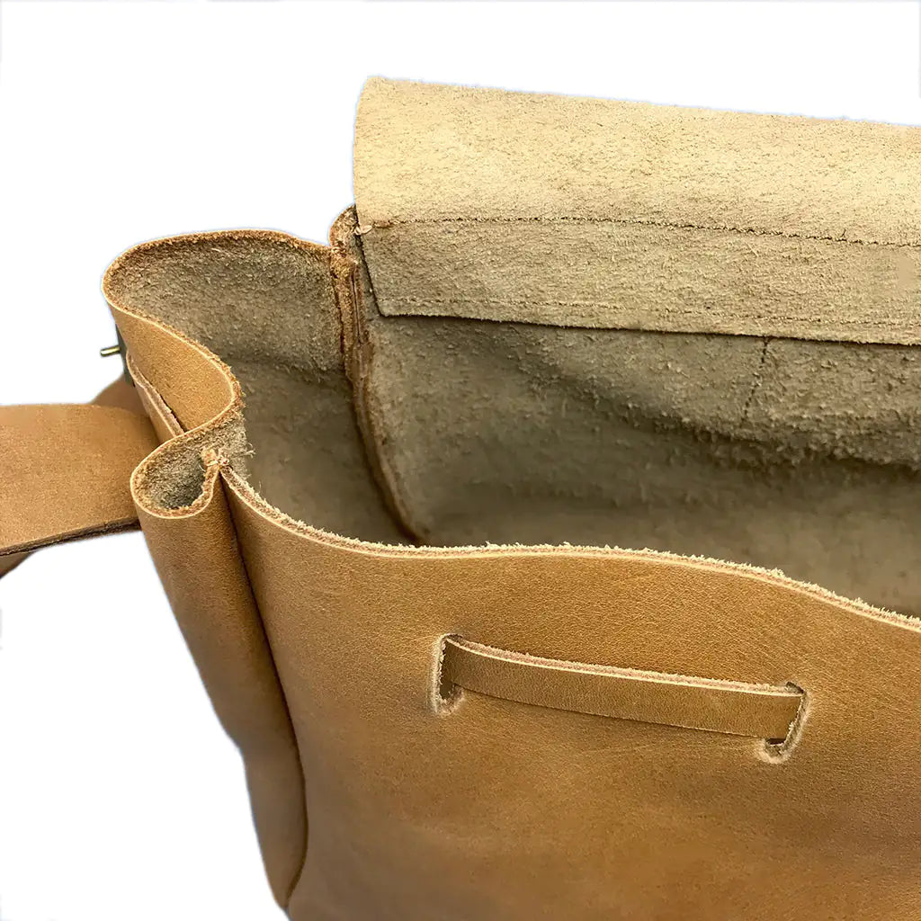 Artisan Nubuck Leather Shoulder Bag