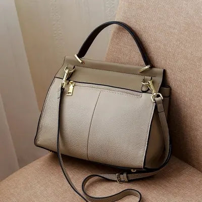 The Understated Leather Carryall