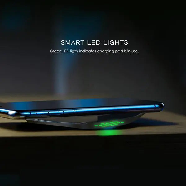 Qi-Certified 10W Wireless Charging Pad