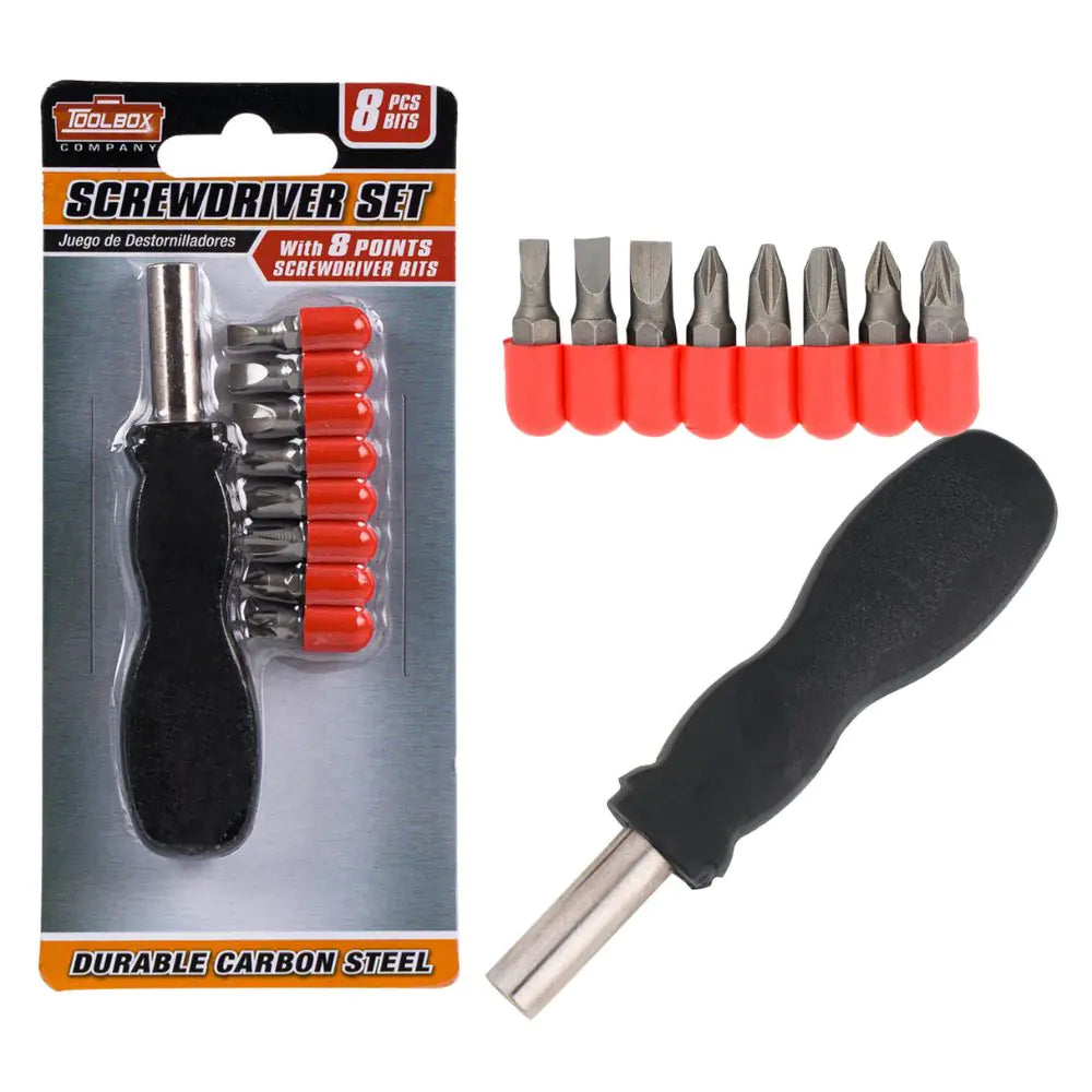 Compact Multi-Bit Precision Screwdriver Kit
