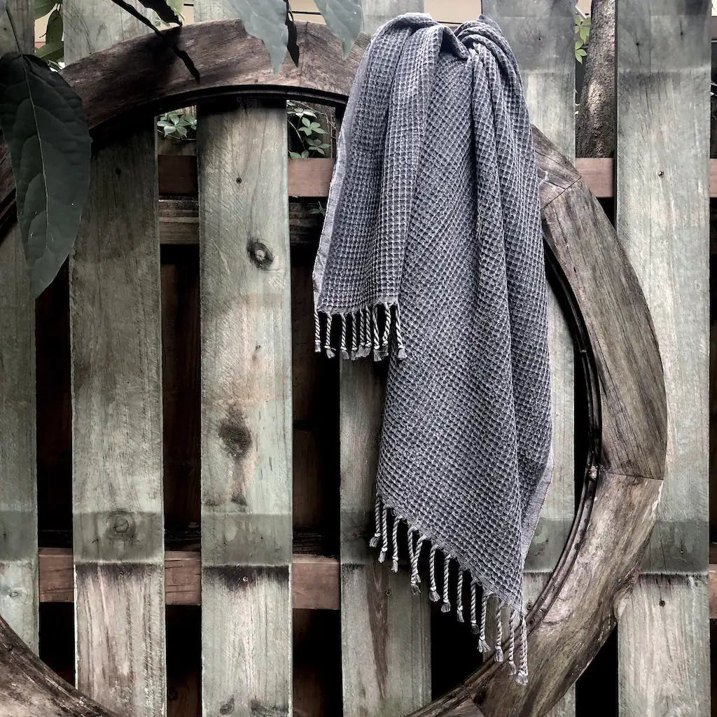 Oversized Waffle Turkish Towel