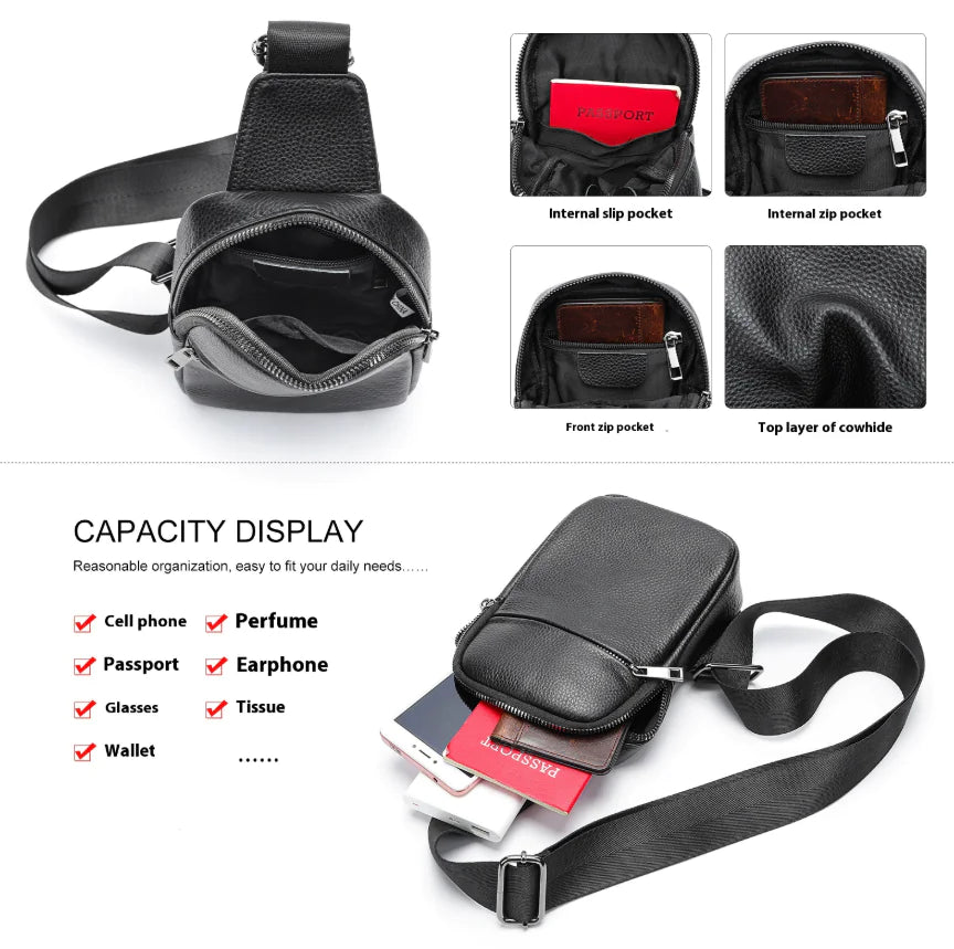 The Signature Leather Sling