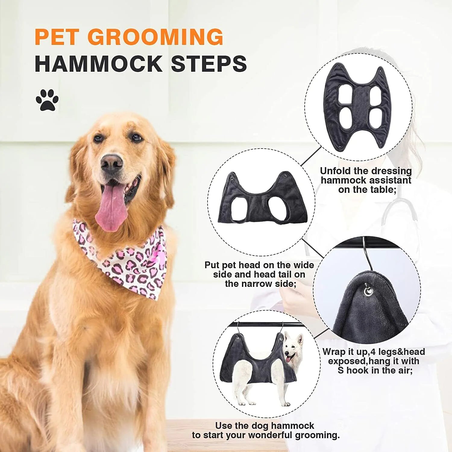 PrecisionLift Pet Grooming Restraint System