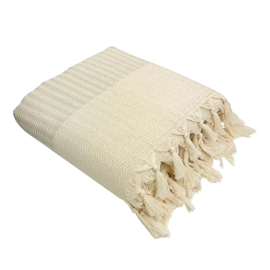 Textured Turkish Wave Throw